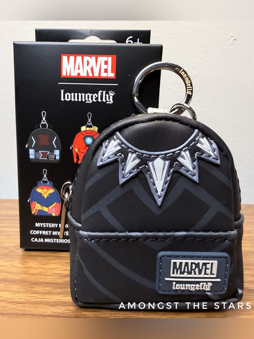Loungefly Marvel Black Panther Mini Backpack Bag Charm